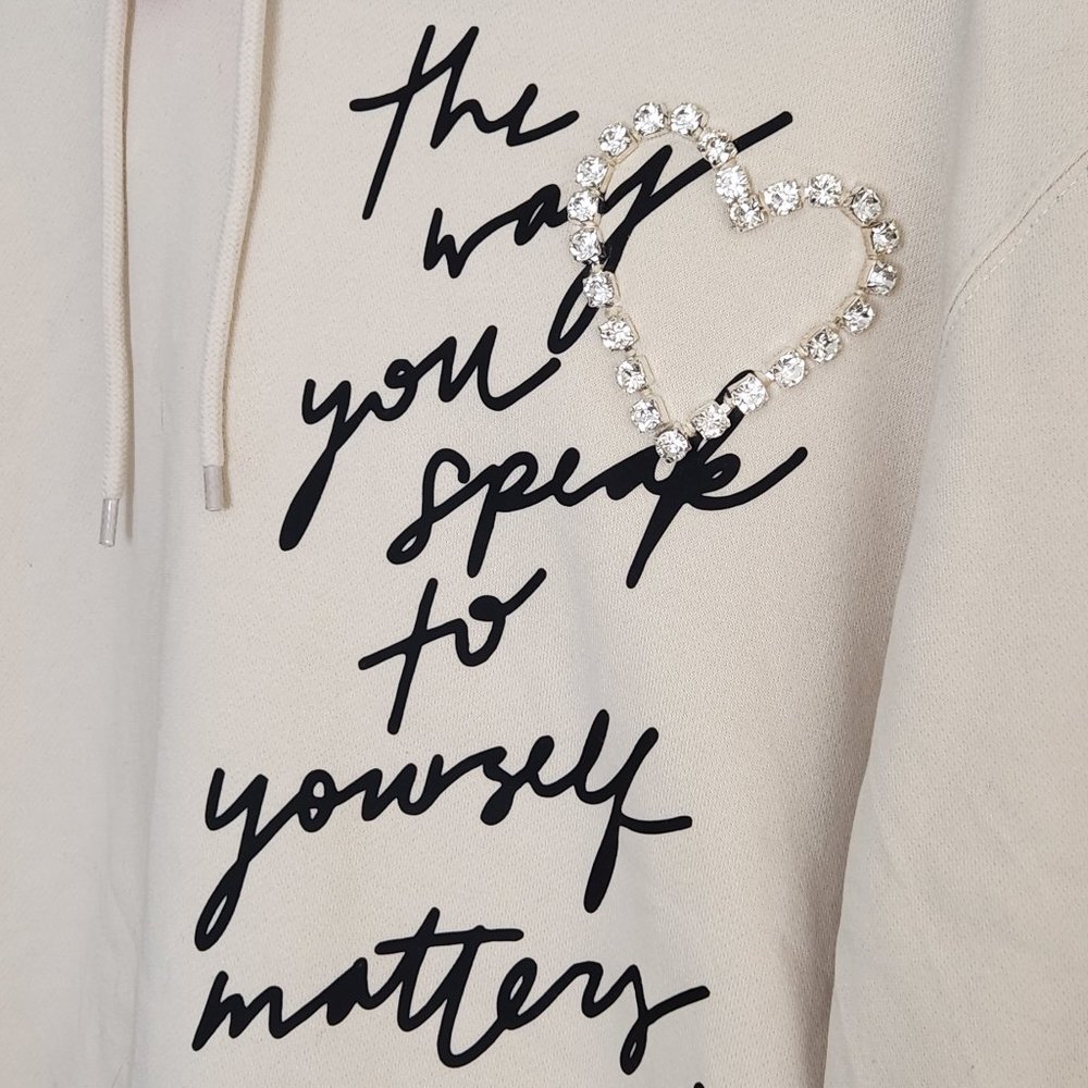 Skullhouse Designs x Kelclight ✨️ How You Speak To Yourself Matters Hoodie